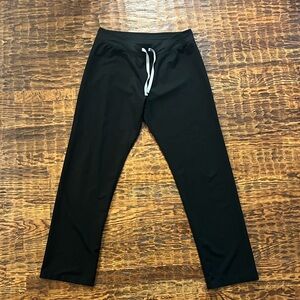FIGS Black Livingston Scrub Pants